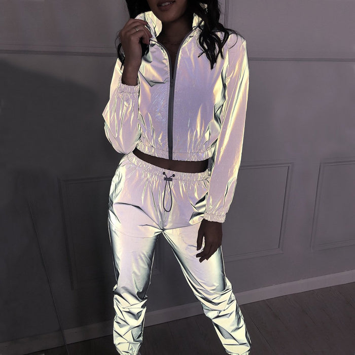 U See Me Now - Reflective Tracksuit Pants