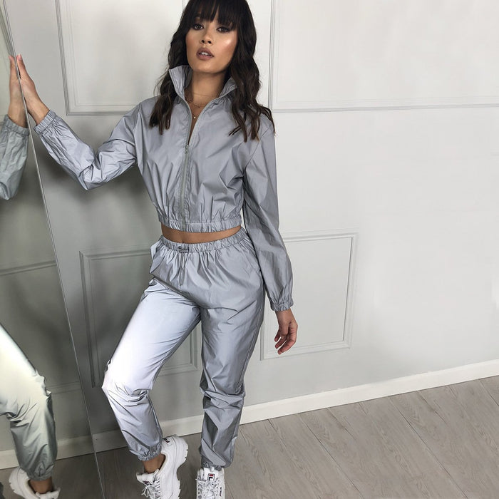 U See Me Now - Reflective 2 Piece Tracksuit