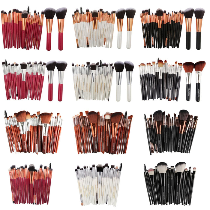 Beauty Makeup Brushes (20-22 pcs)