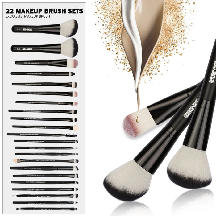 Beauty Makeup Brushes (20-22 pcs)