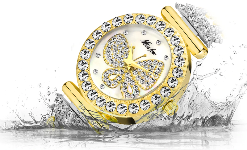 Butterfly Diamond Bling Watch